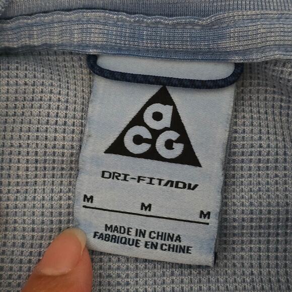 Nike ACG USA Olympic Dri-FIT ADV Half Zip Training Men's Logo Shirt Performance - Picture 6 of 9